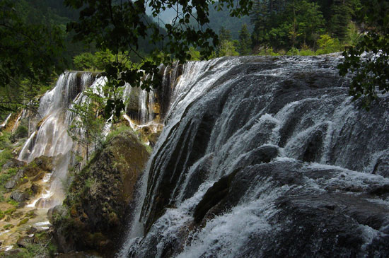 Waterfall, Jiuzhaigou National Park, China