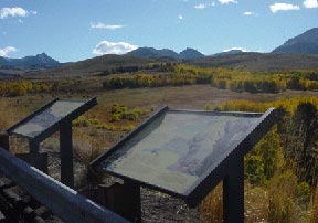 Eastern Sierra Scenic Byway panels